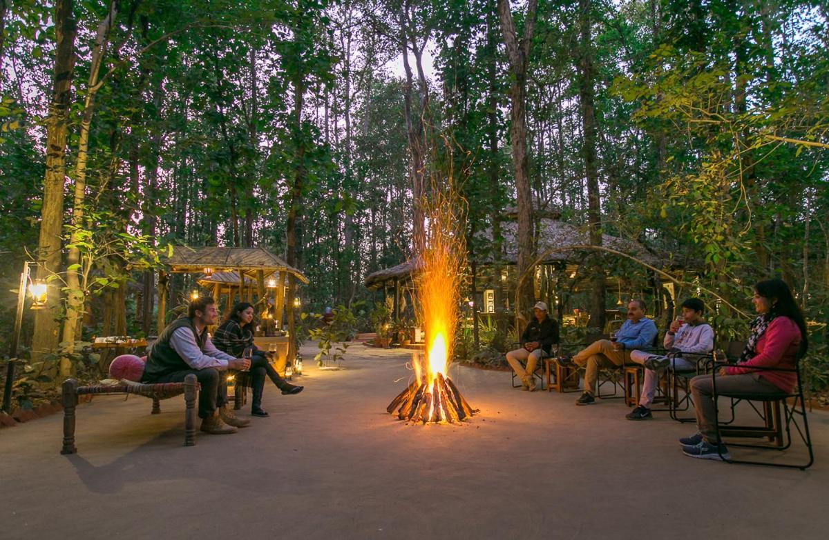 Kanha Jungle Lodge Dhanwār Eksteriør bilde